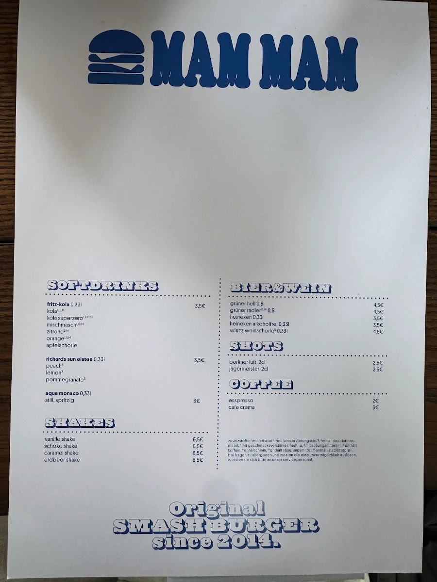 Speisekarte photo 3