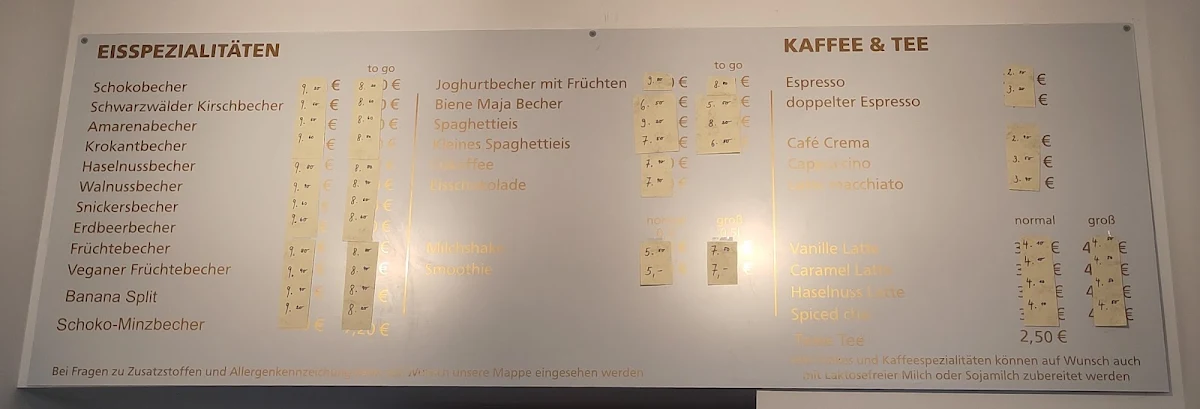 Speisekarte photo 1