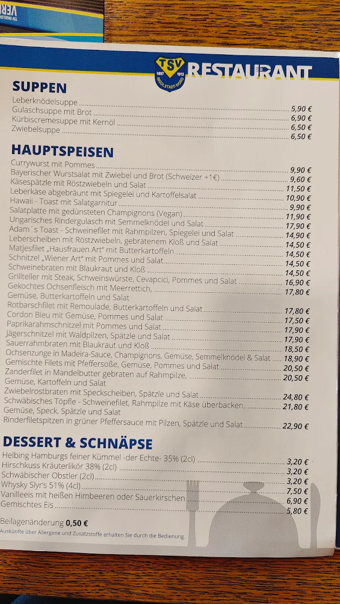 Speisekarte photo 3