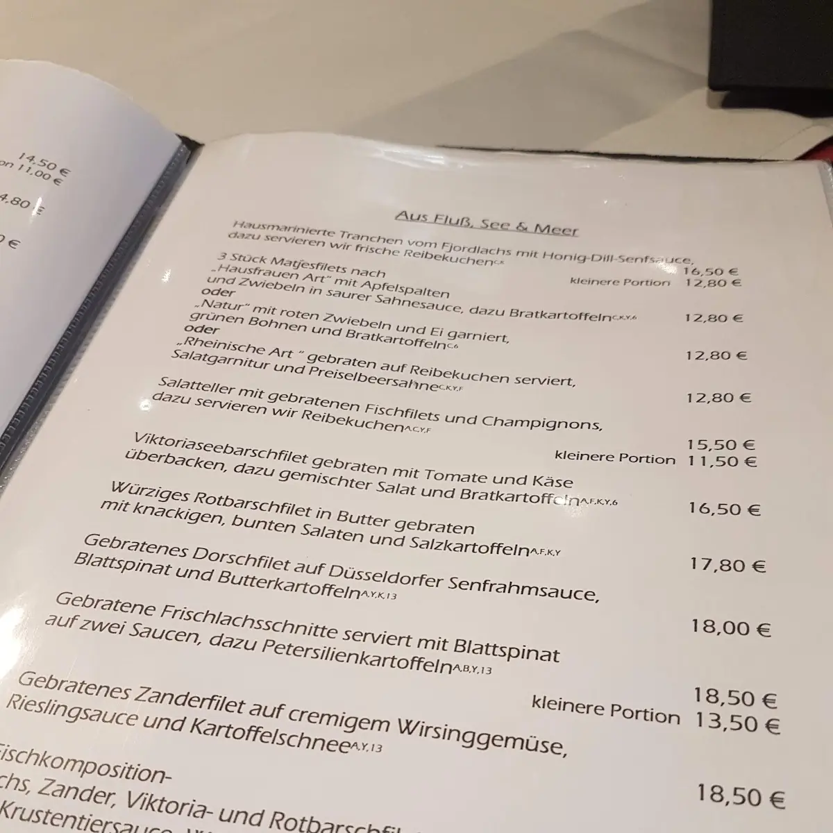 Speisekarte photo 1