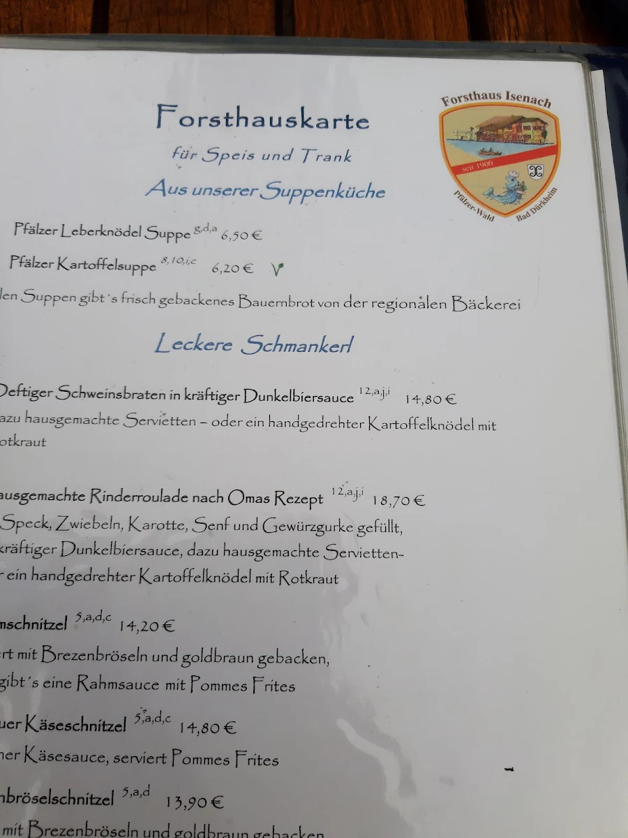 Speisekarte photo 4
