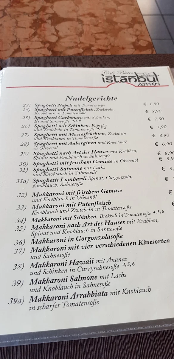 Speisekarte photo 4