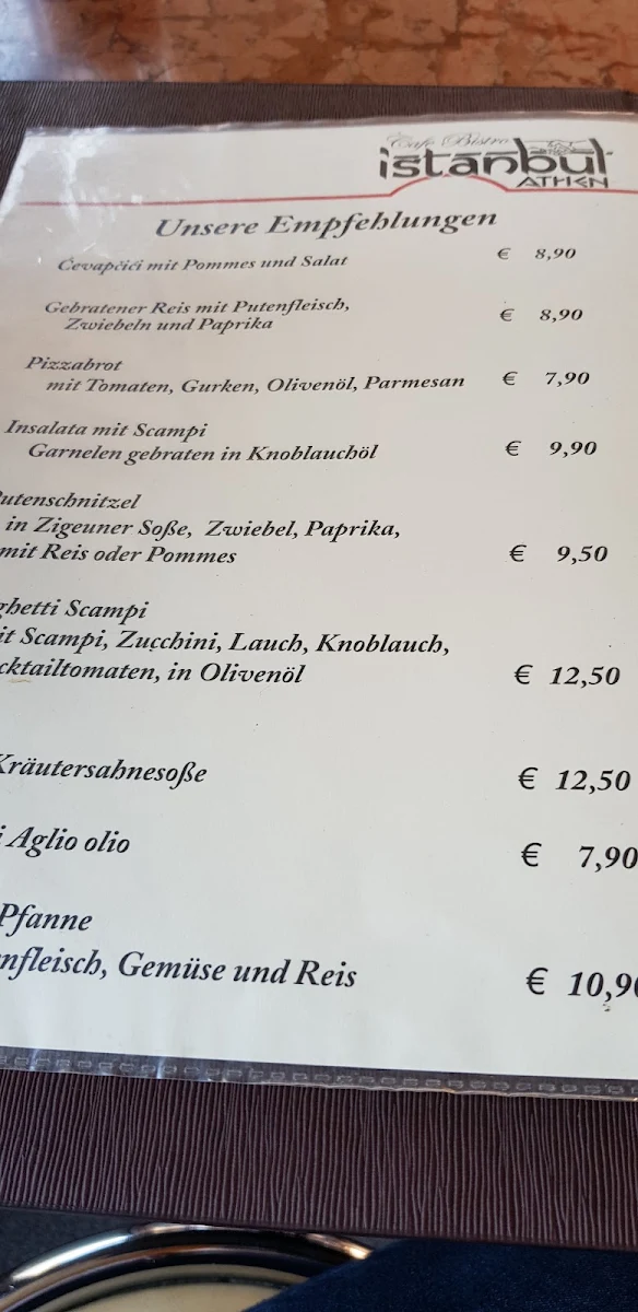 Speisekarte photo 5