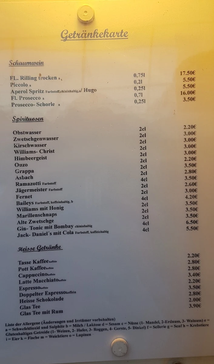 Speisekarte photo 1