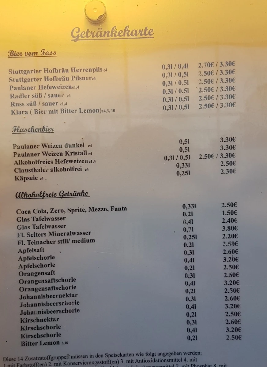 Speisekarte photo 2
