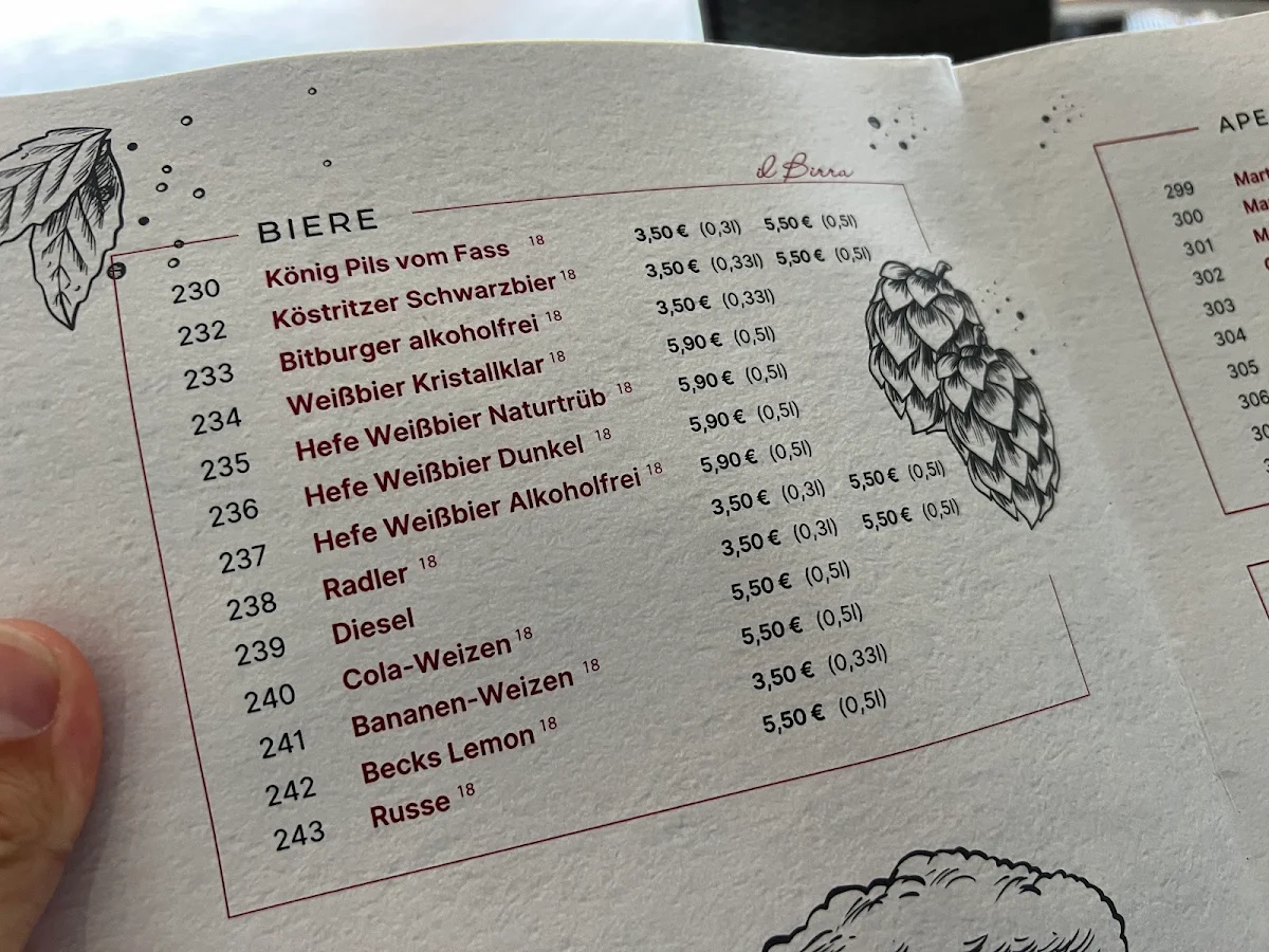 Speisekarte photo 3
