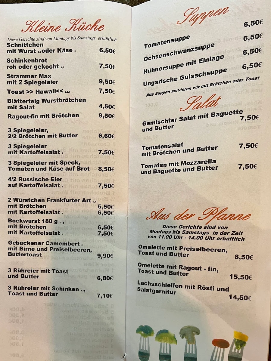 Speisekarte photo 1