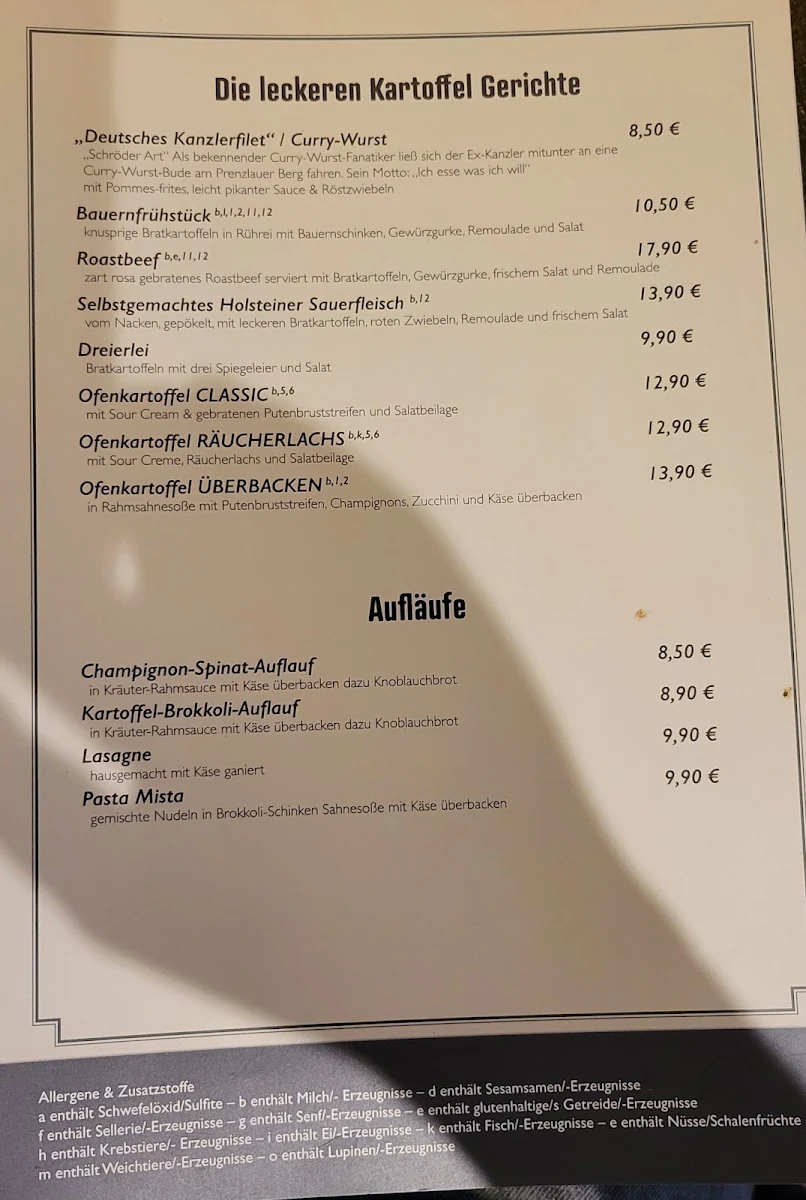 Speisekarte photo 5