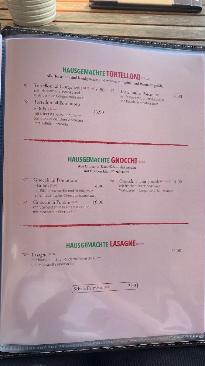 Speisekarte photo 2