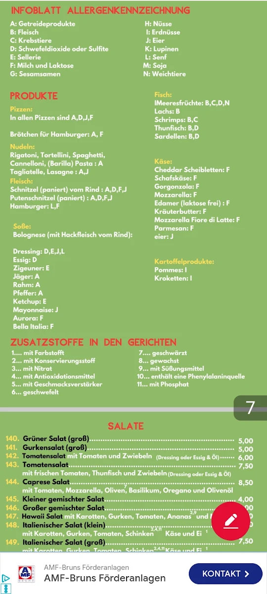 Speisekarte photo 5