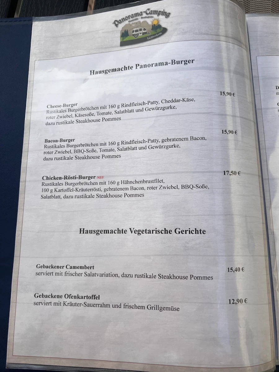 Speisekarte photo 2