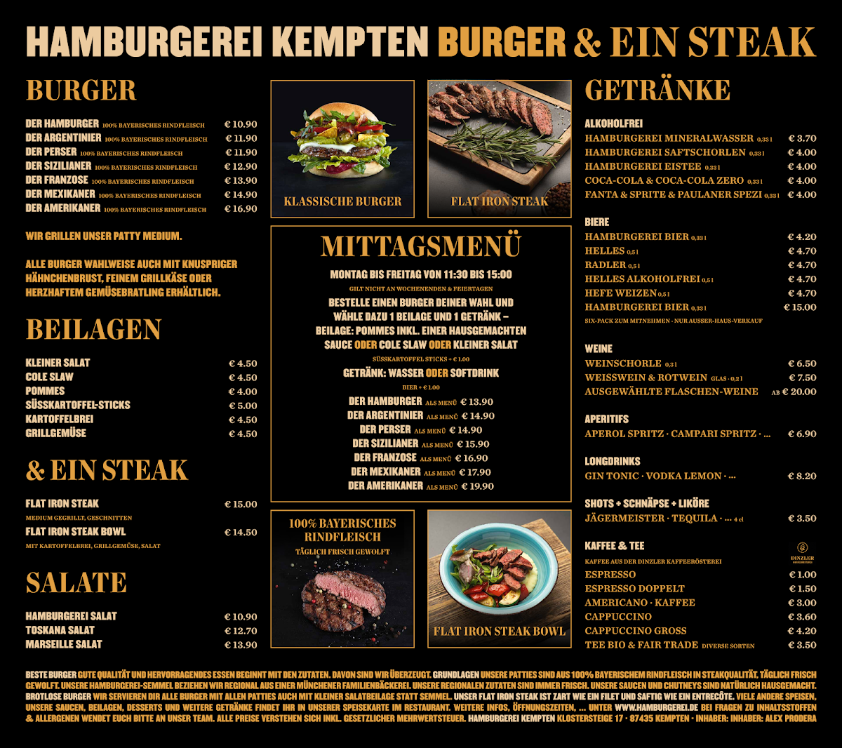 Speisekarte photo 1