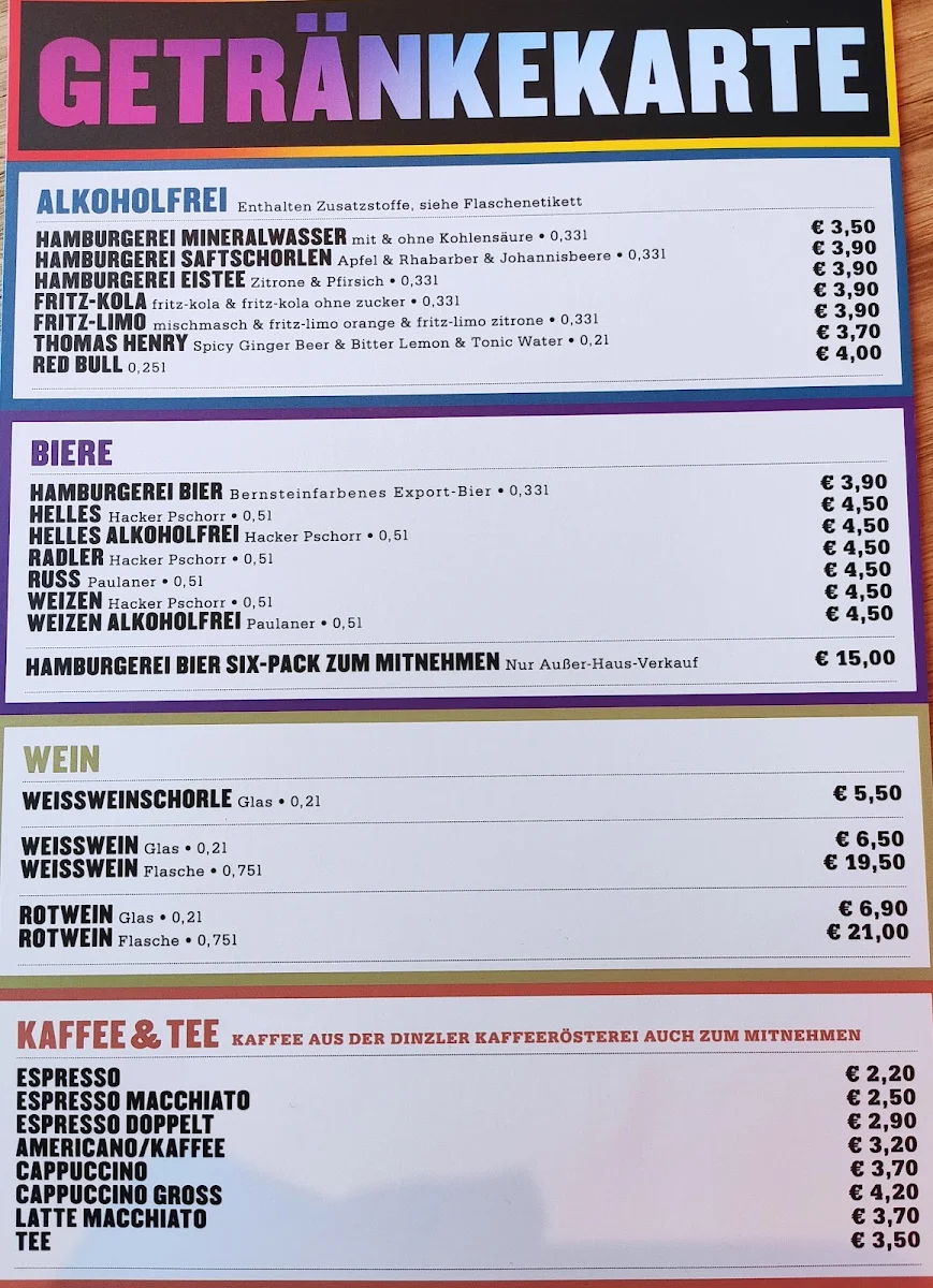Speisekarte photo 2