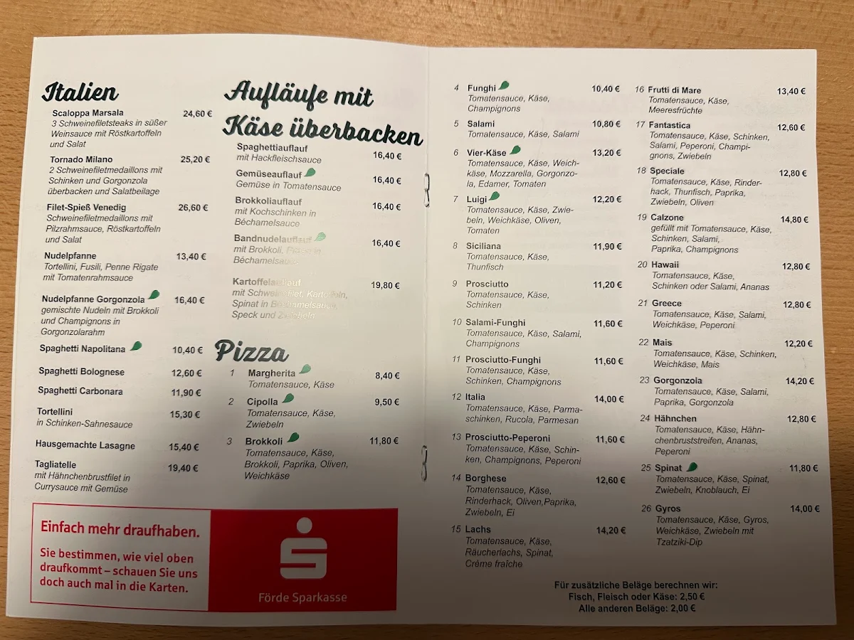 Speisekarte photo 2