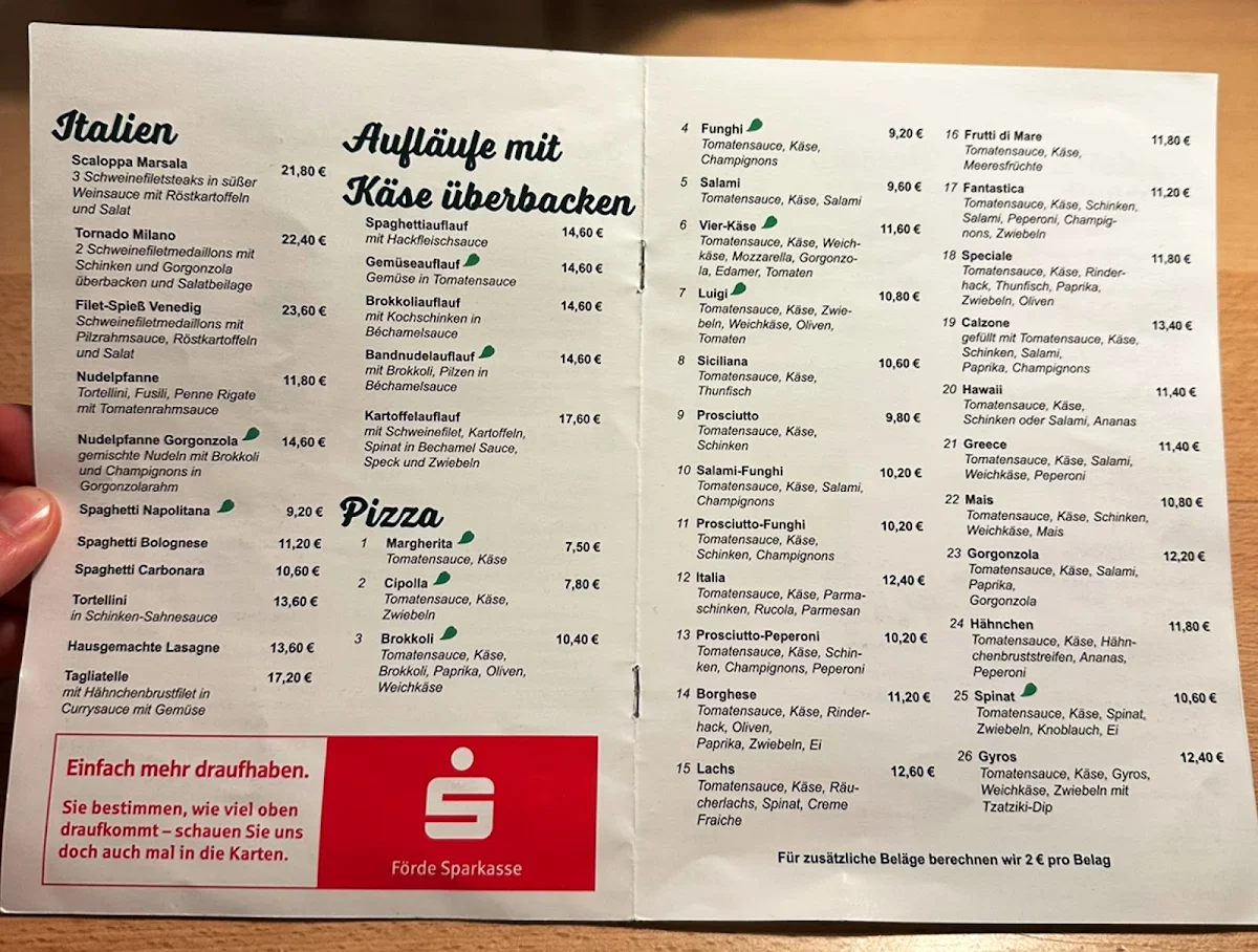 Speisekarte photo 4