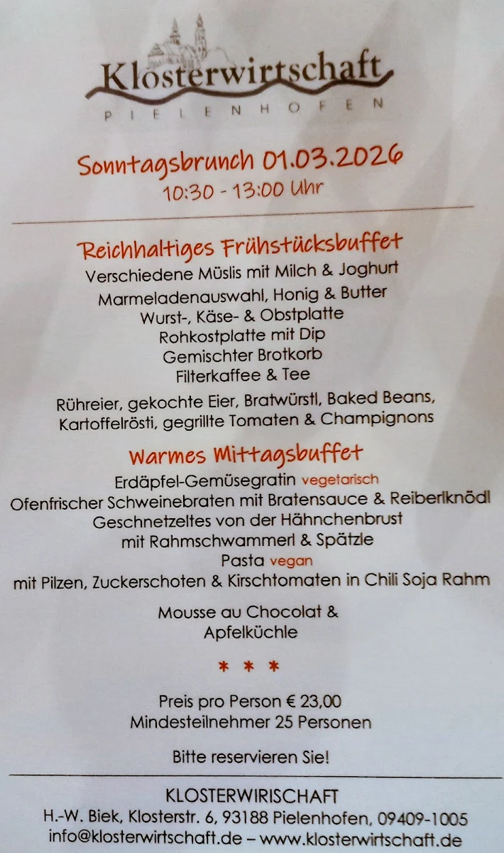 Speisekarte photo 1