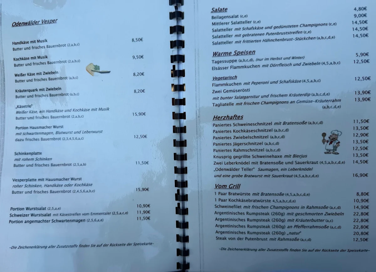 Speisekarte photo 2