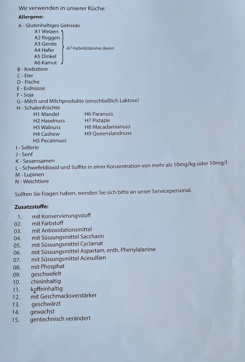 Speisekarte photo 7
