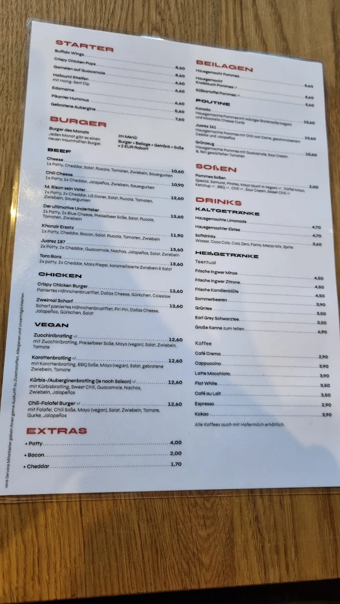 Speisekarte photo 5