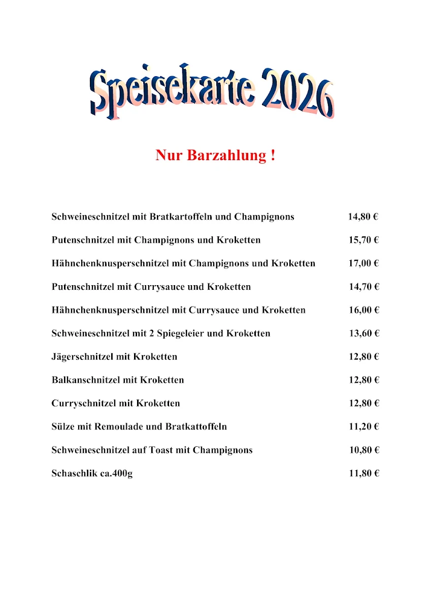 Speisekarte photo 2
