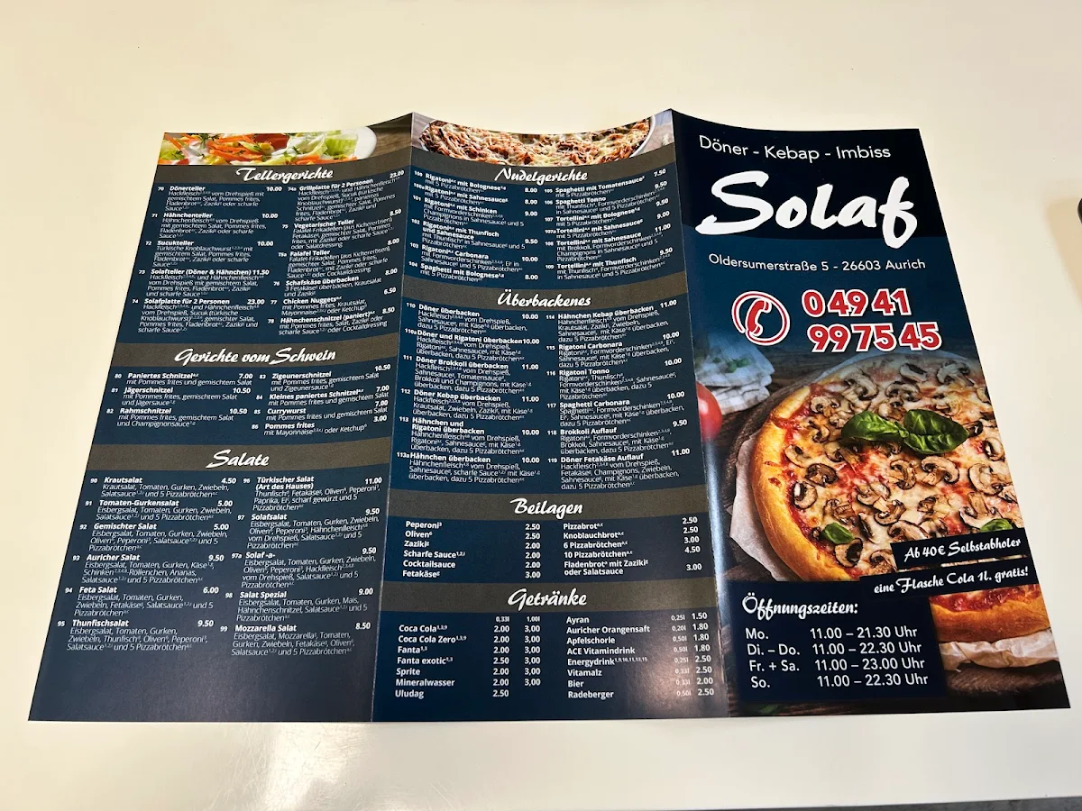 Speisekarte photo 2