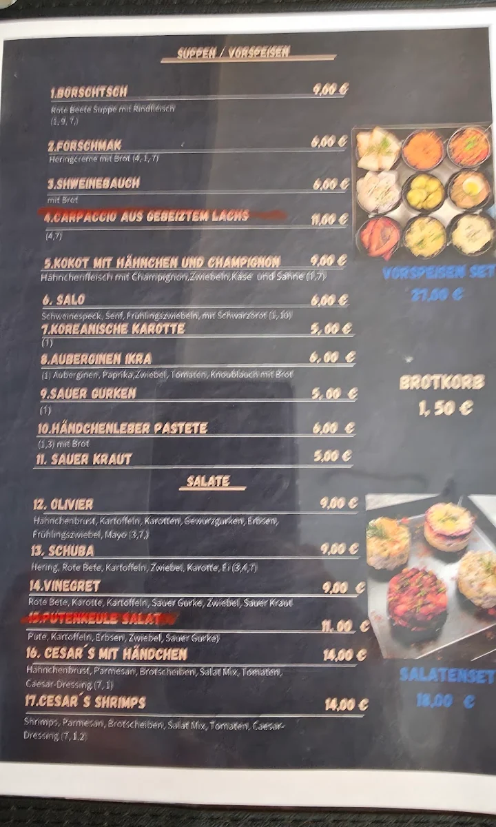 Speisekarte photo 8