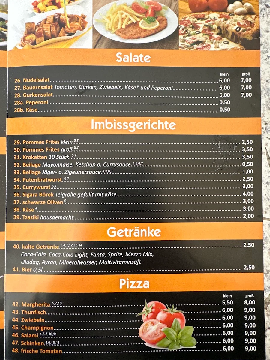 Speisekarte photo 1