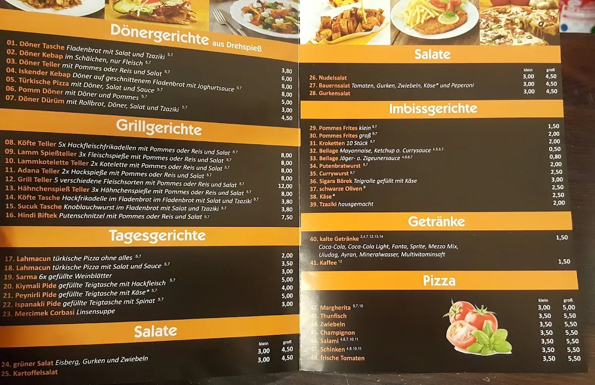 Speisekarte photo 4