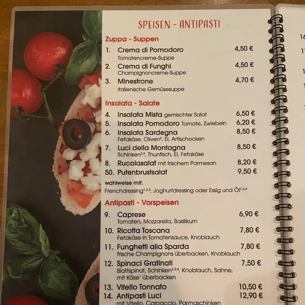 Speisekarte photo 9