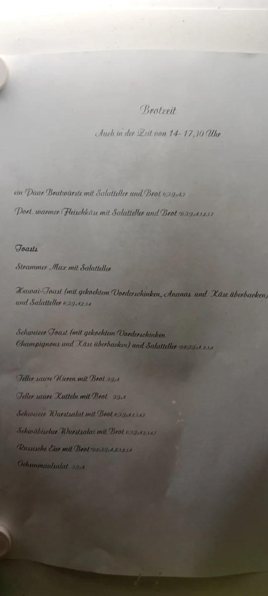 Speisekarte photo 5