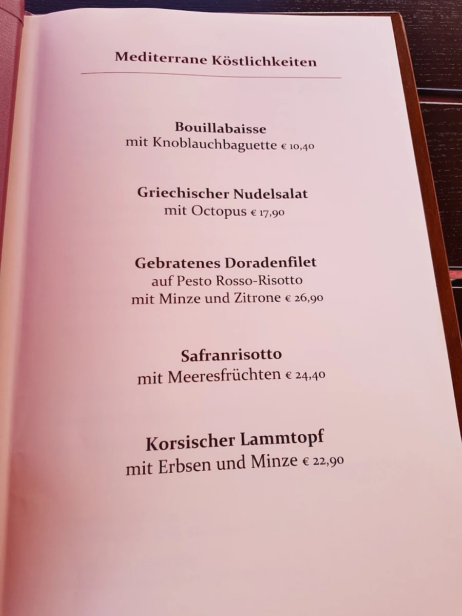 Speisekarte photo 1