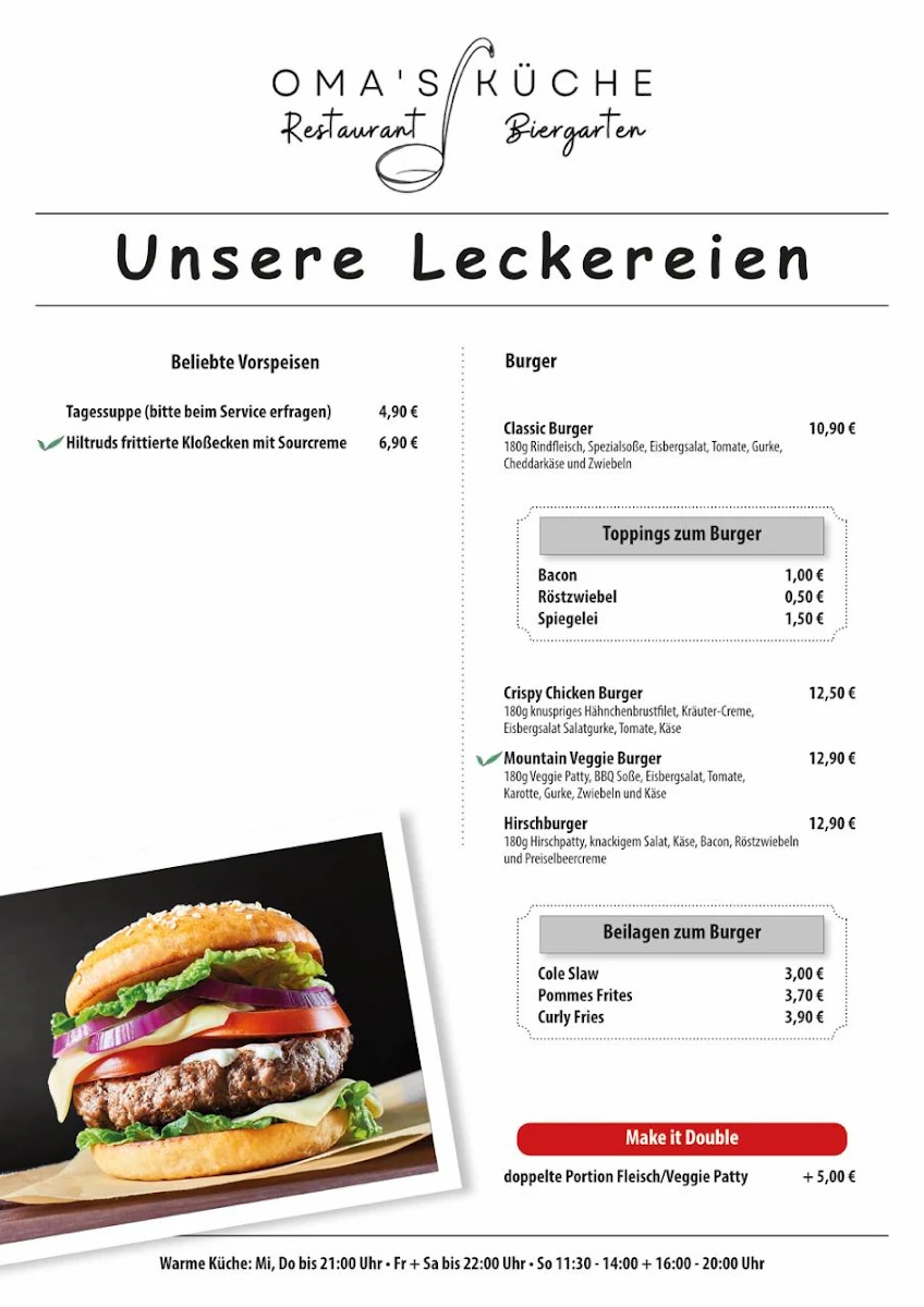 Speisekarte photo 3