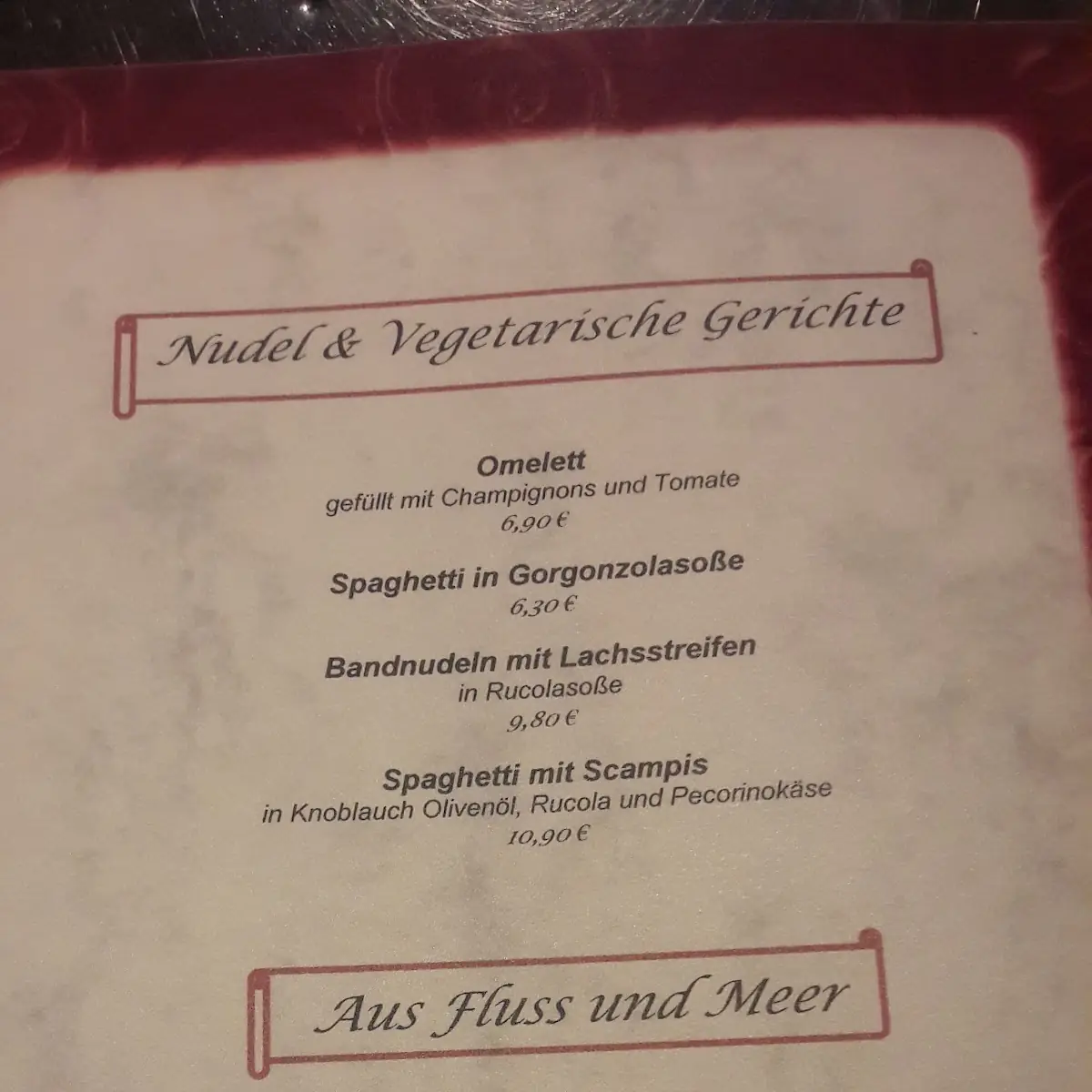 Speisekarte photo 3