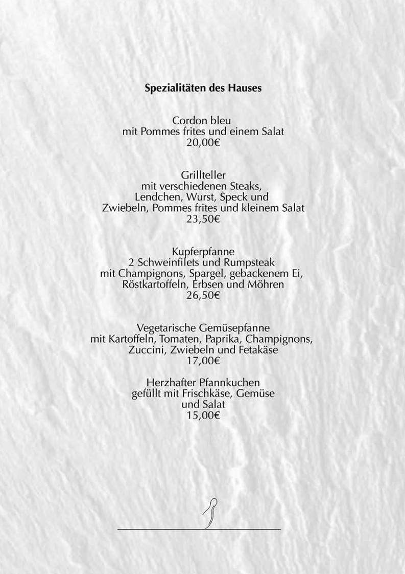 Speisekarte photo 5