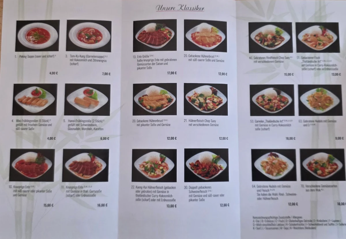 Speisekarte photo 4