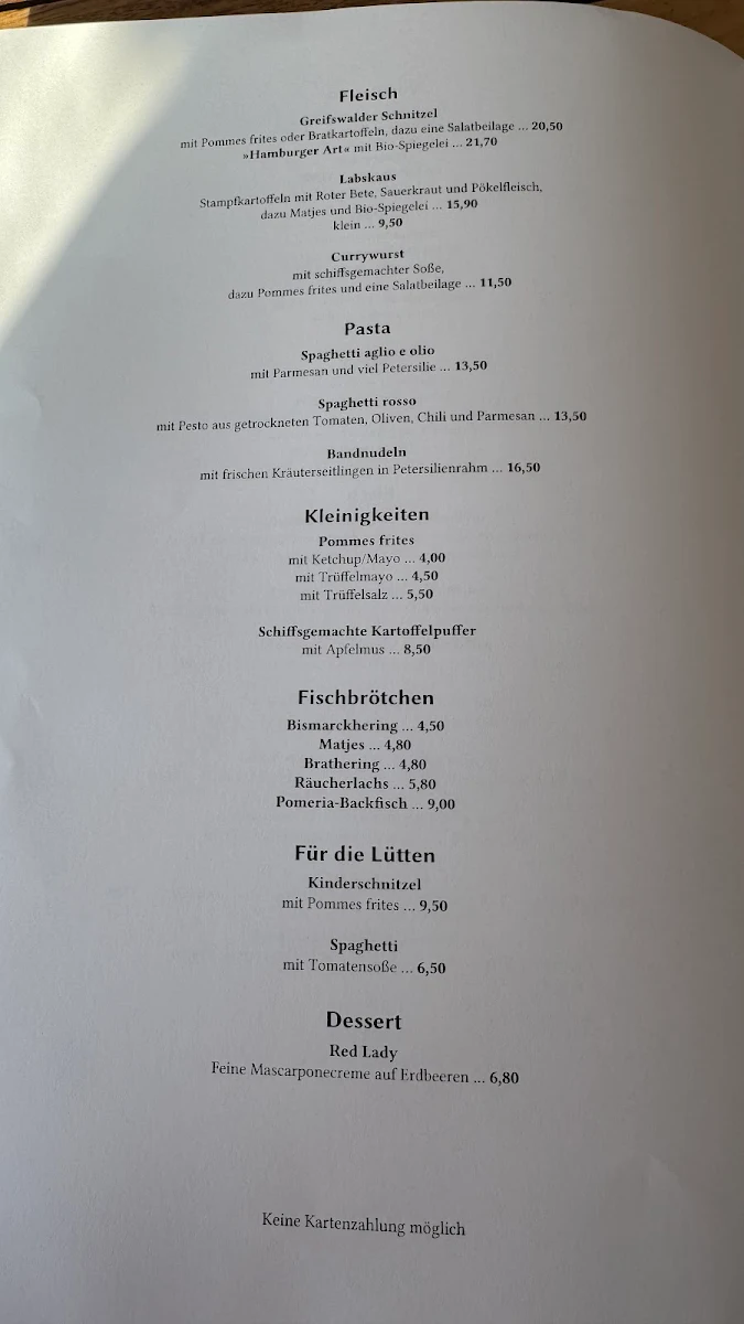 Speisekarte photo 2