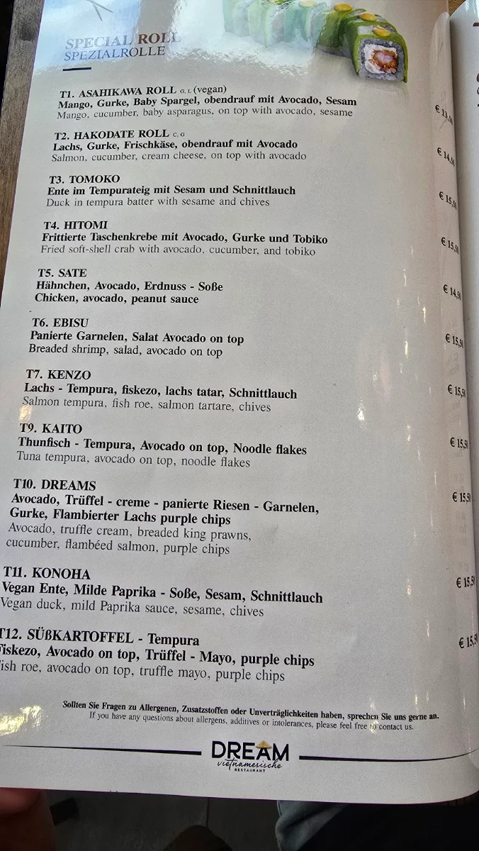 Speisekarte photo 8