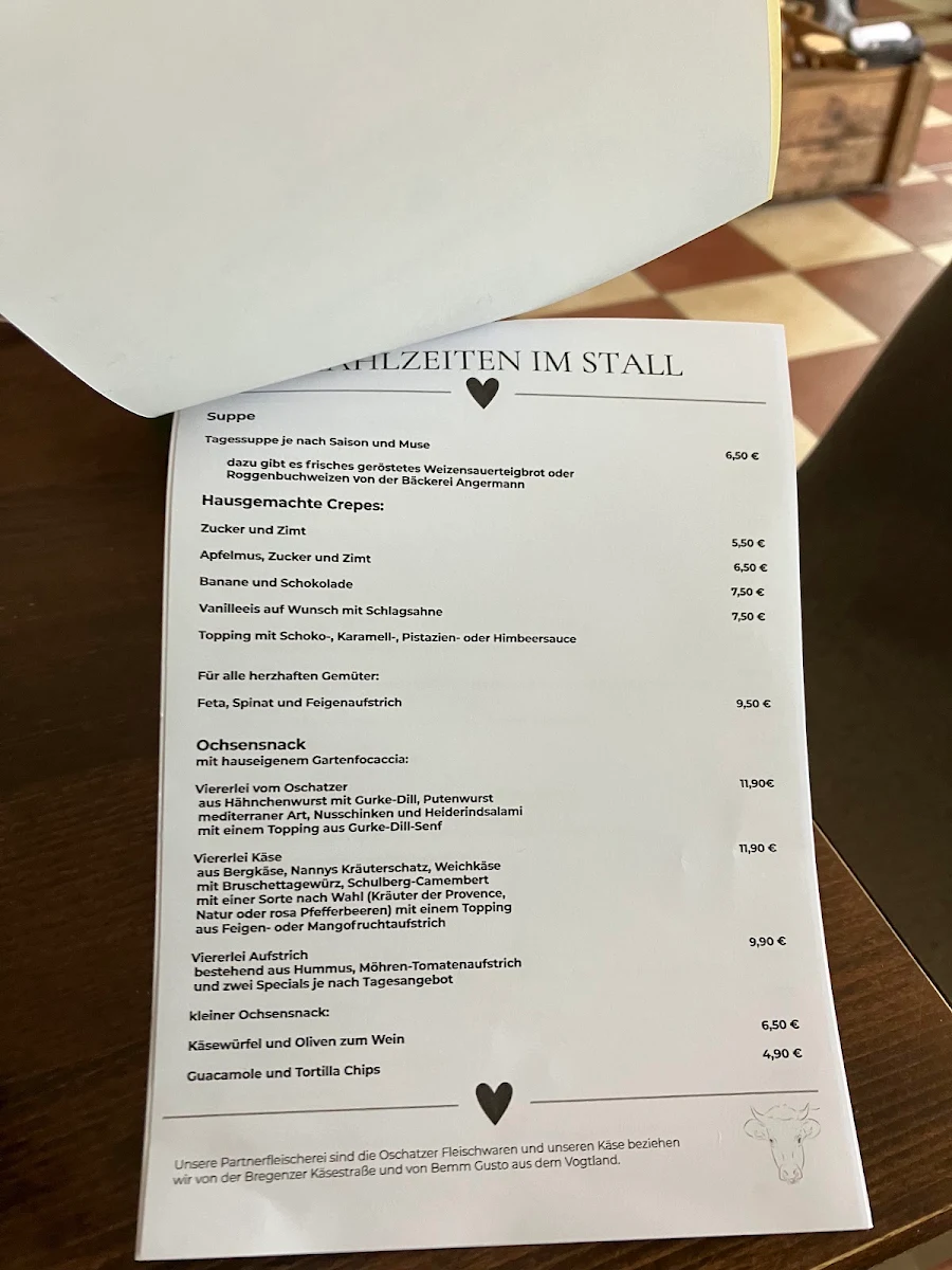 Speisekarte photo 2