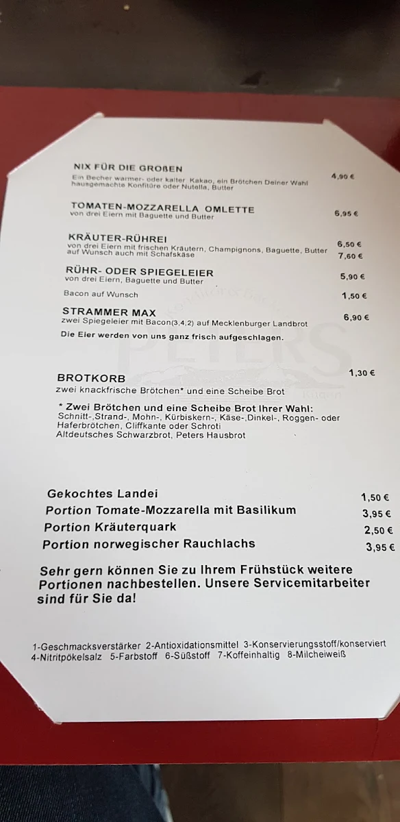 Speisekarte photo 3