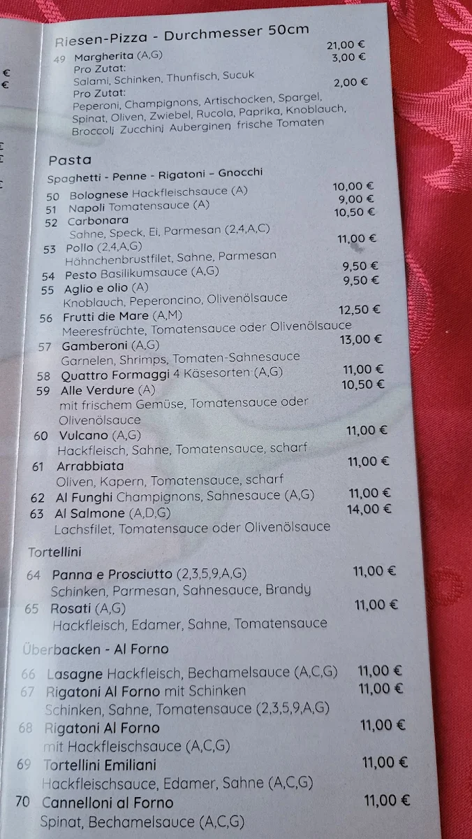 Speisekarte photo 2