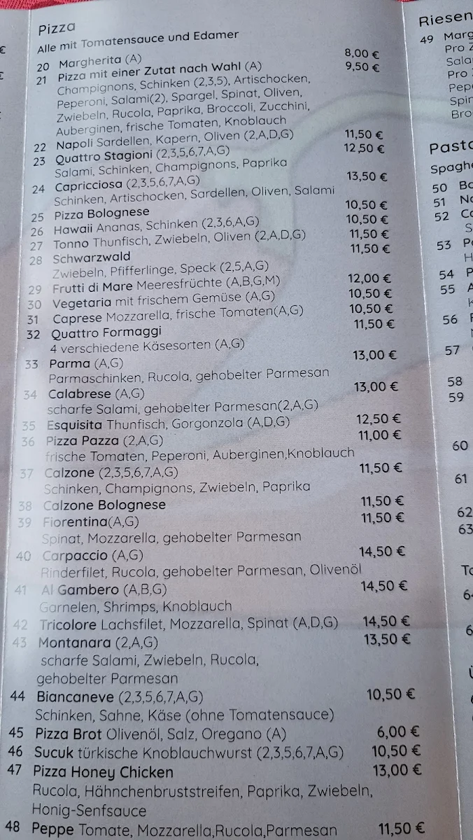 Speisekarte photo 4