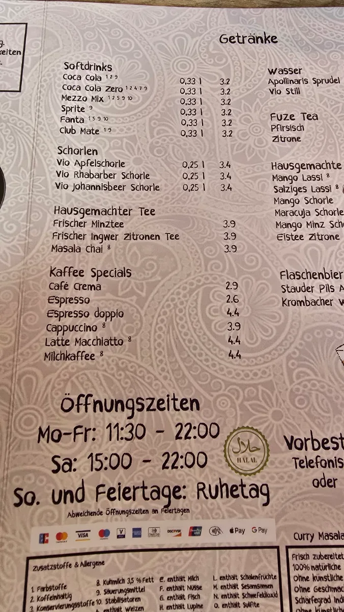 Speisekarte photo 7