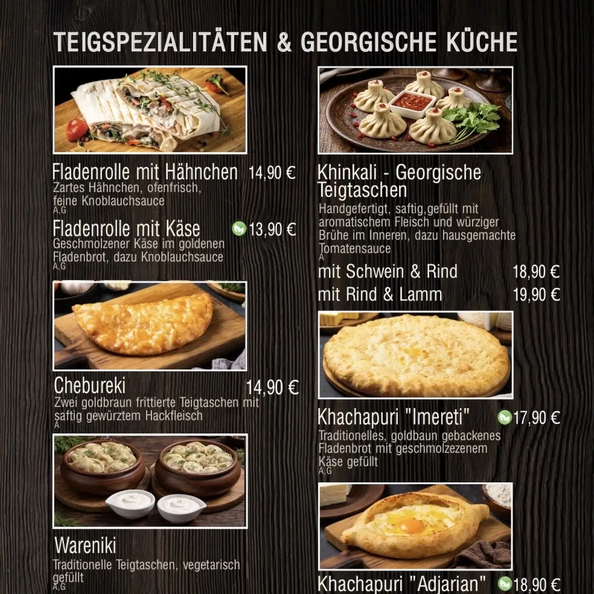 Speisekarte photo 1
