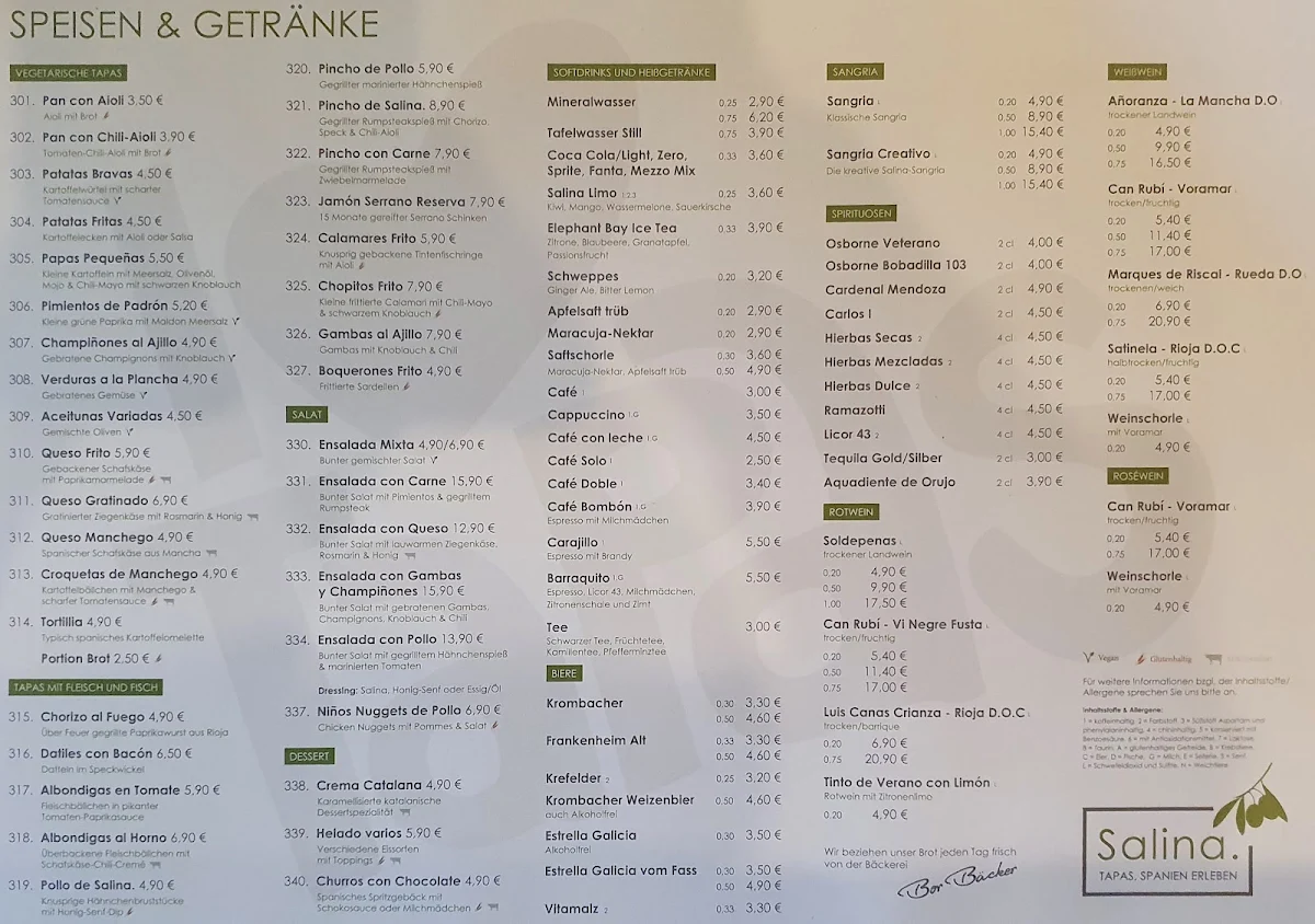 Speisekarte photo 1