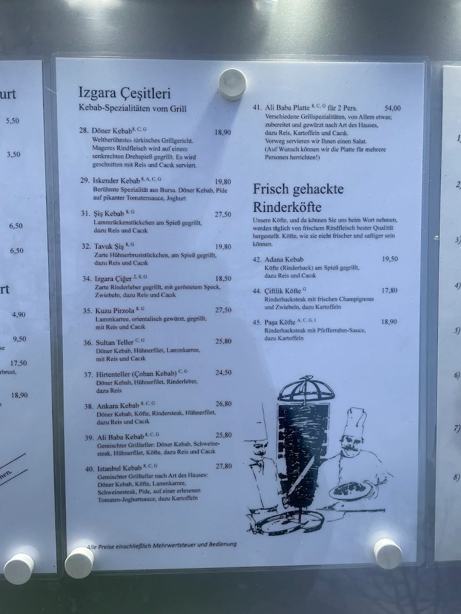 Speisekarte photo 2