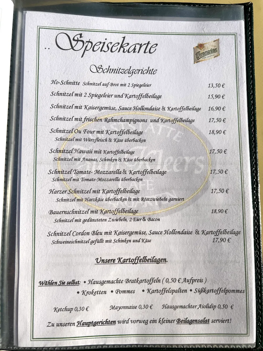 Speisekarte photo 1