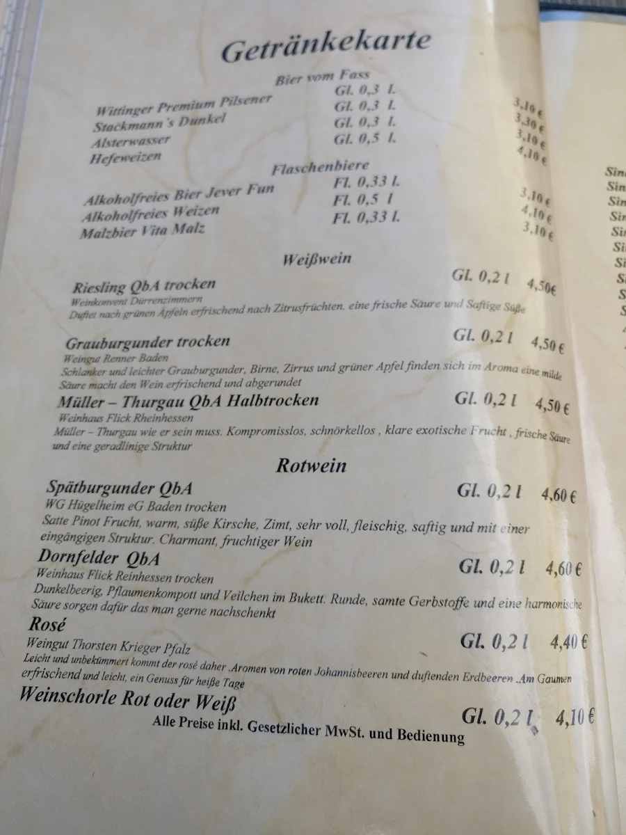 Speisekarte photo 8