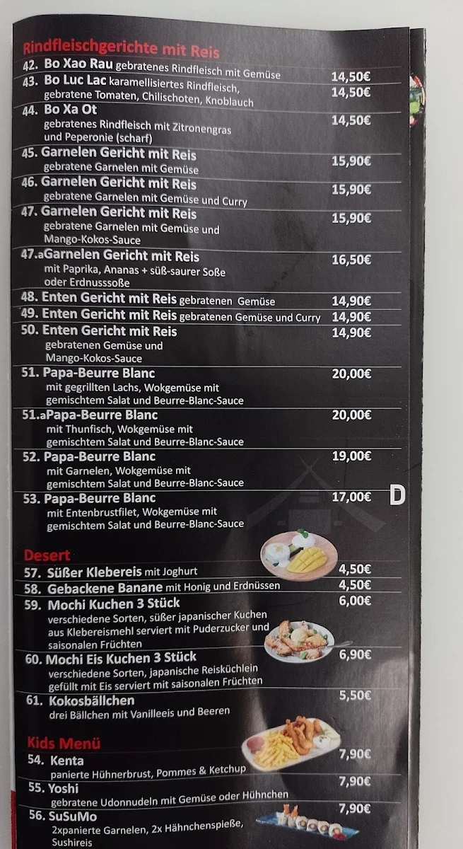 Speisekarte photo 6