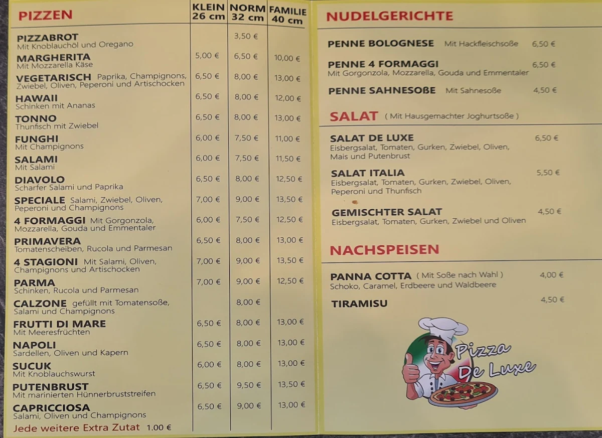 Speisekarte photo 1