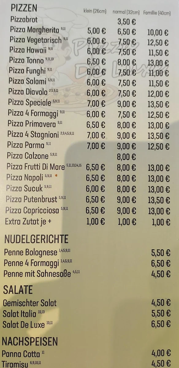 Speisekarte photo 2
